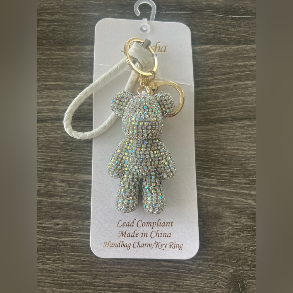 Natasha Handbag Charm/ Key Ring. NEW